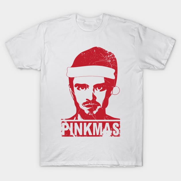 Pinkmas Jesse Pinkman Christmas Santa Claus Shirt T-Shirt by ryanjaycruz